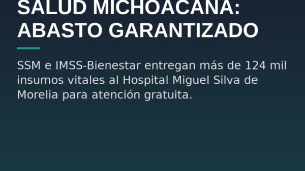 Salud Michoacana: Abasto Garantizado