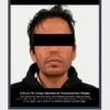 Foto oficial de Miguel “N” compartida por la Fiscalía Michoacán