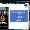 Logotipo de la Fiscalía General del Estado de Michoacán junto a iconos de formación virtual y protección ciudadana