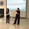 Patricia Navarrete Soriano, directora de Policía Cibernética, imparte taller a uniformados de la Policía de Morelia sobre ciberseguridad y delitos digitales
