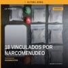 Imagen representativa de edificio municipal y escudo de la Fiscalía General del Estado de Michoacán con texto sobre