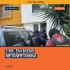 Infografía con cifras: 840, 947.5 y 727 dosis de metanfetamina; ubicaciones Tupátaro, Misión del Valle y Villas del