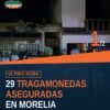 Imagen ilustrativa de 29 máquinas tragamonedas morelia aseguradas durante operativo en Morelia, Michoacán