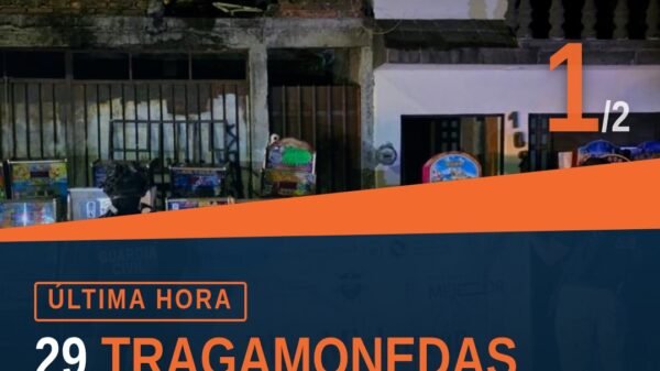 Imagen ilustrativa de 29 máquinas tragamonedas morelia aseguradas durante operativo en Morelia, Michoacán