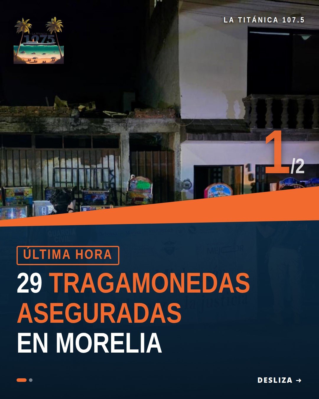 Imagen ilustrativa de 29 máquinas tragamonedas morelia aseguradas durante operativo en Morelia, Michoacán