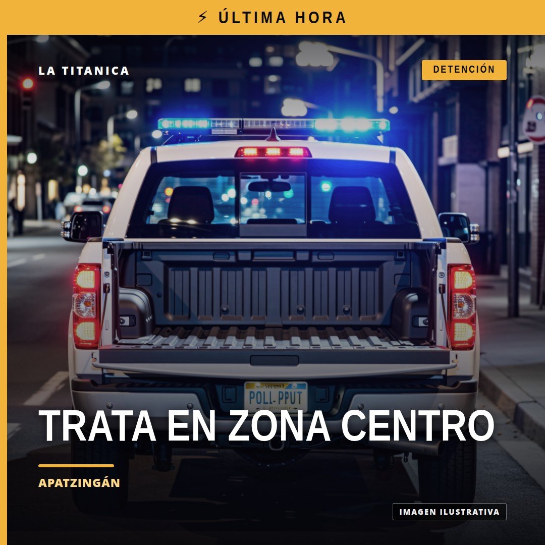 Fachada de un hotel en la zona Centro de Apatzingán, Michoacán, donde ocurrieron los hechos de trata en la zona centro