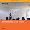 Grupo de adolescentes escuchando una plática informativa sobre acoso y discriminación escolar en el Instituto Roosevelt