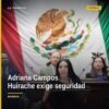 Adriana Campos Huirache seguridad: diputada priista hablando ante el Pleno del Congreso de Michoacán en Morelia, 15 de