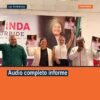 Grabación de audio con etiqueta 'audio completo informe' y nombre 'Belinda Iturbide Díaz'