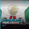 Fachada del Congreso del estado en Morelia, Michoacán, con bandera estatal, durante el Segundo Año Legislativo en 2026