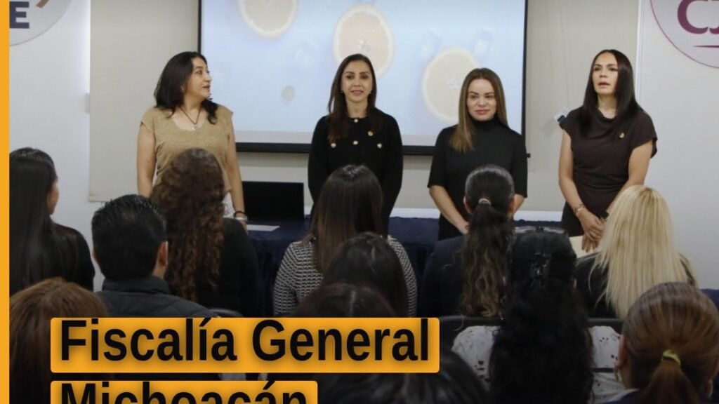 Fiscalía General Michoacán: personal del CJIM en Morelia recibe capacitación sobre atención sensible a mujeres víctimas de