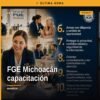 Fiscalía General Michoacán imparte curso virtual de comunicación asertiva y atención institucional en Morelia
