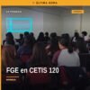 Fiscalía General Michoacán realizando actividad interactiva sobre bullying y ciberbullying con estudiantes del CETIS 120 de