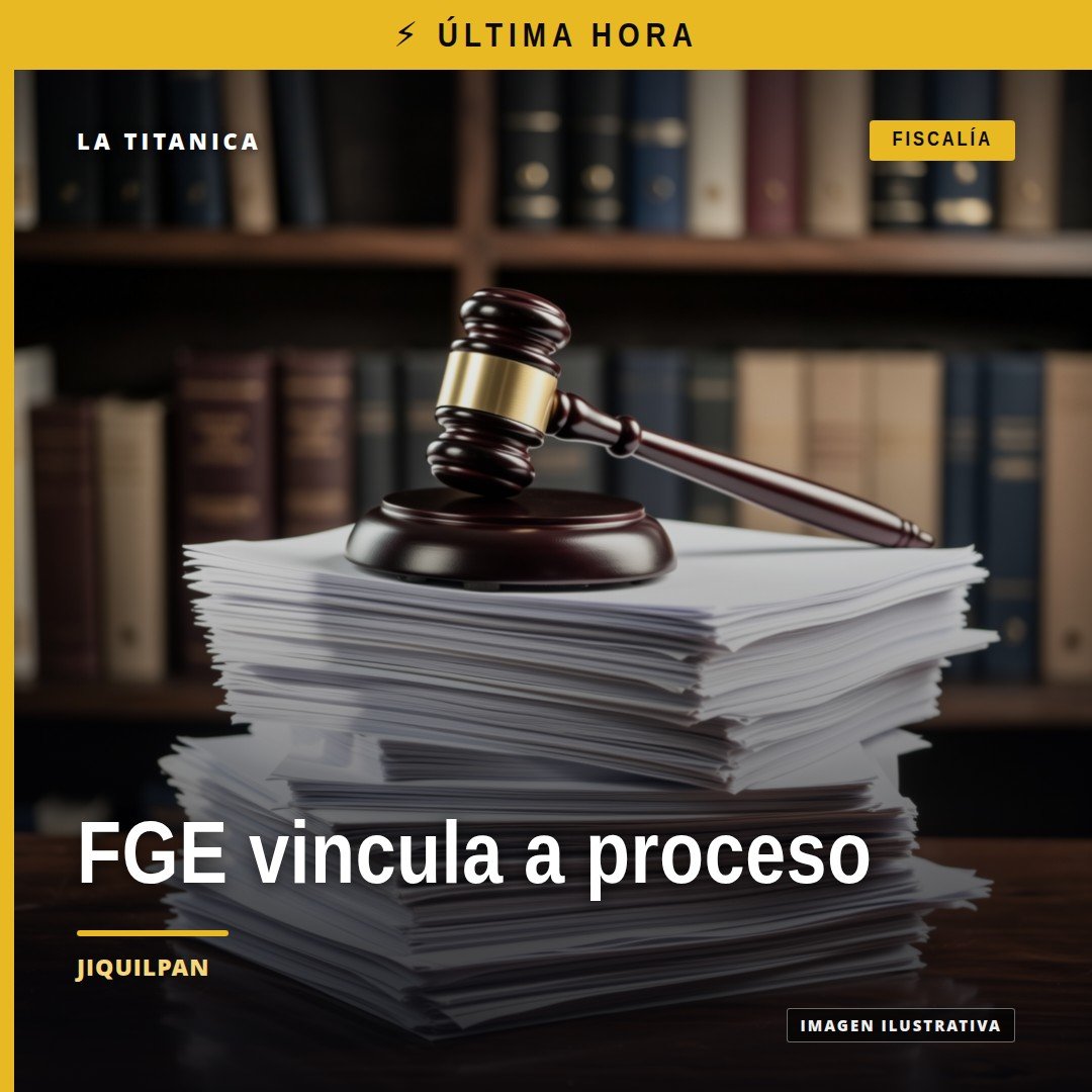 Fiscalía General Michoacán vinculación a proceso por fraude en Jiquilpan, documento judicial y sello oficial