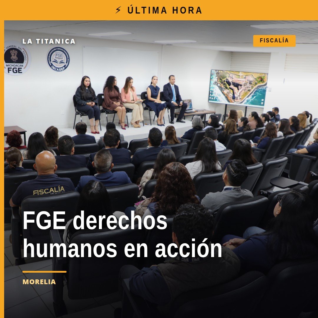 Fiscalía michoacán derechos humanos: equipo multidisciplinario en sesión de capacitación híbrida y reunión técnica sobre