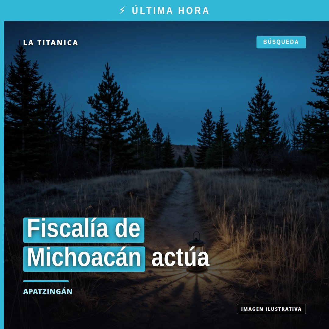 Logotipo oficial de la Fiscalía General del Estado de Michoacán junto a un fondo sobrio; texto: 'Fiscalía de michoacán