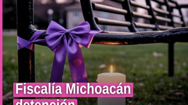 Fiscalía michoacán detención: representación simbólica de la Fiscalía General del Estado de Michoacán actuando en caso de
