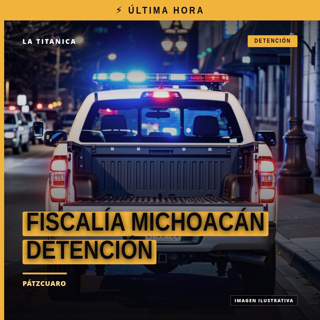 fiscalía michoacán detención: camión tipo torton asegurado con vigas de madera aserrada en carretera Pátzcuaro-Morelia