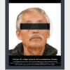 Fiscalía Michoacán vinculación: representación simbólica de una audiencia judicial con documentos oficiales y sello