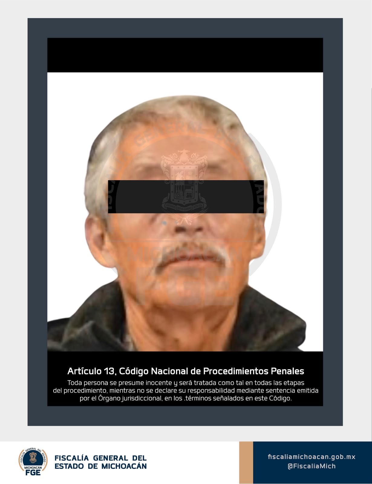 Fiscalía Michoacán vinculación: representación simbólica de una audiencia judicial con documentos oficiales y sello