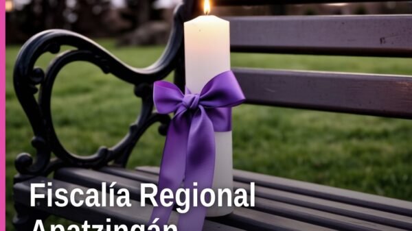 Fiscalía Regional de Apatzingán: edificio institucional con logo visible, representando la acción judicial que llevó a la