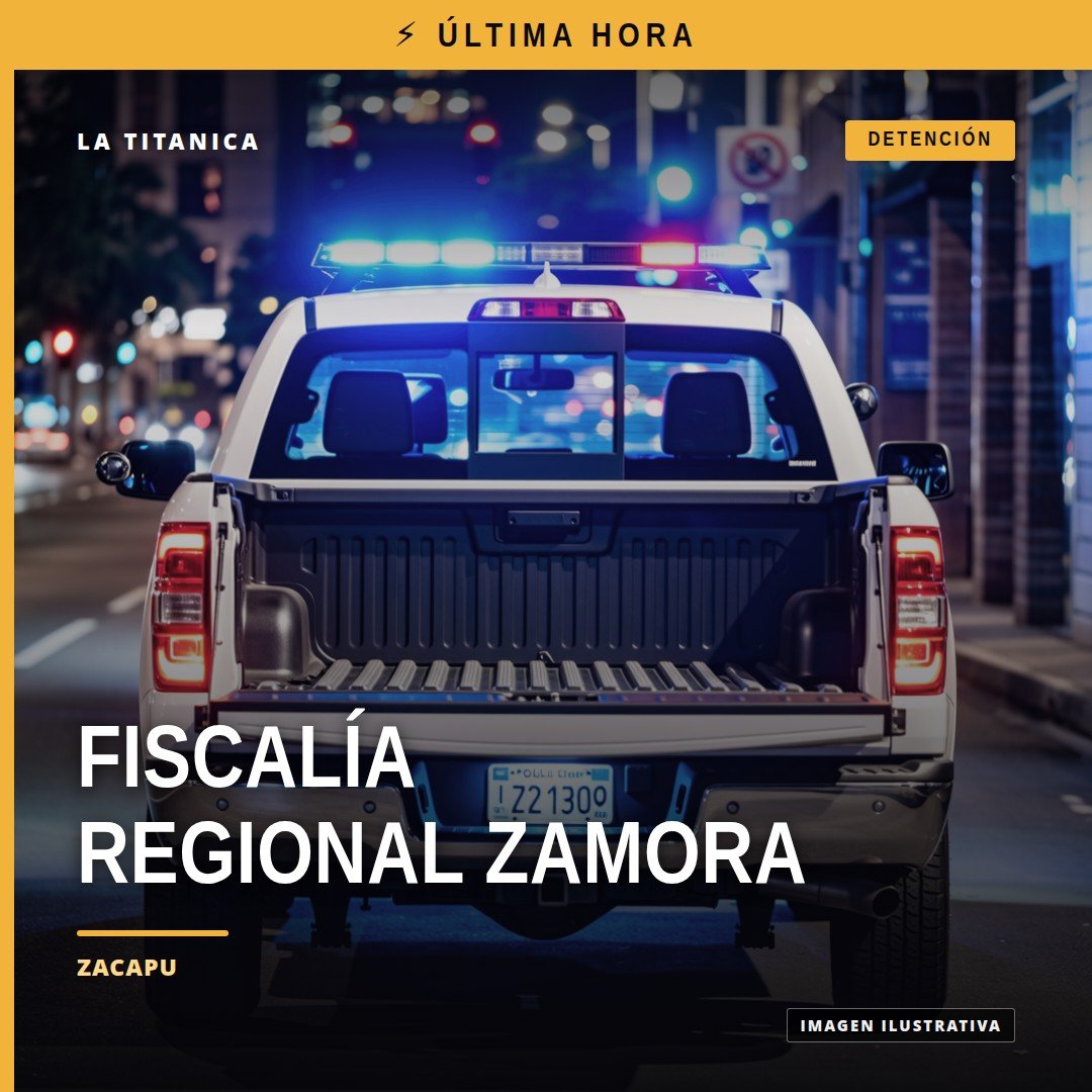 Fiscalía Regional de Zamora: edificio institucional con logo de la FGE, fondo de Zacapu y Tiríndaro en Michoacán