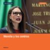 Fotografía institucional de la diputada Nalleli Pedraza Huerta y José Sinuhe Ayala López ante el Congreso del Estado en