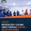 Reunión técnica entre representantes de la Fiscalía General de Michoacán y la Fiscalía General de Colima en Morelia