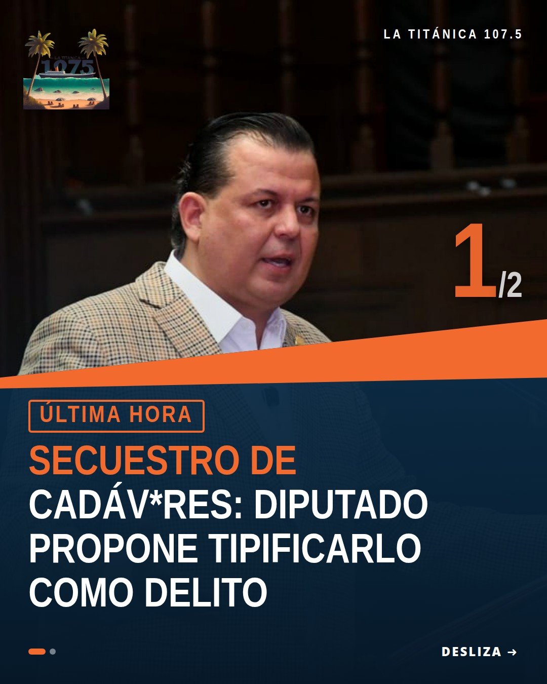 Diputado Memo Valencia hablando ante micrófono en el Congreso del Estado de Michoacán, con fondo de bandera estatal y