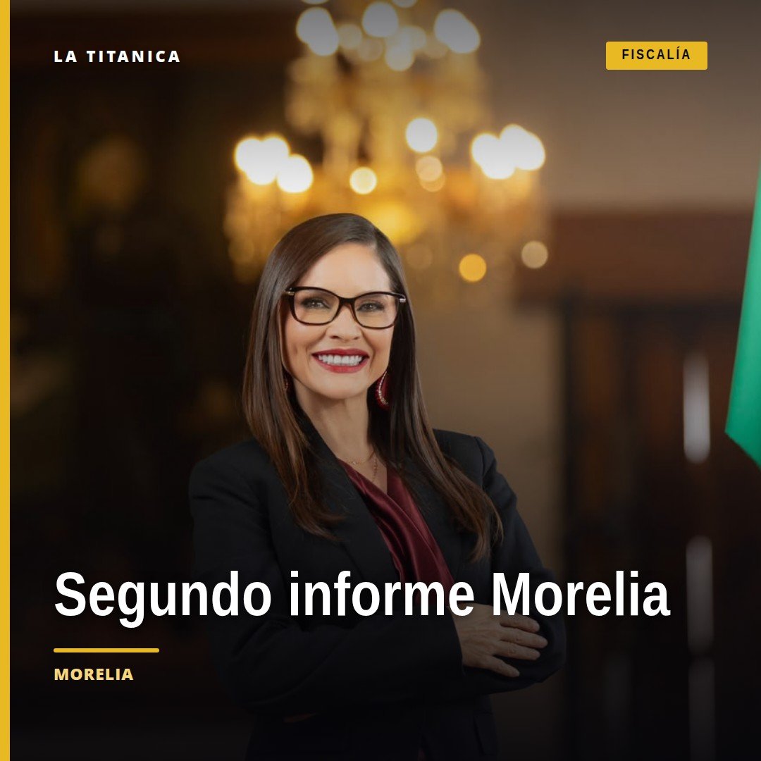 Diputada Nalleli Pedraza Huerta en sesión del Congreso del Estado de Michoacán, presentando su segundo informe labores