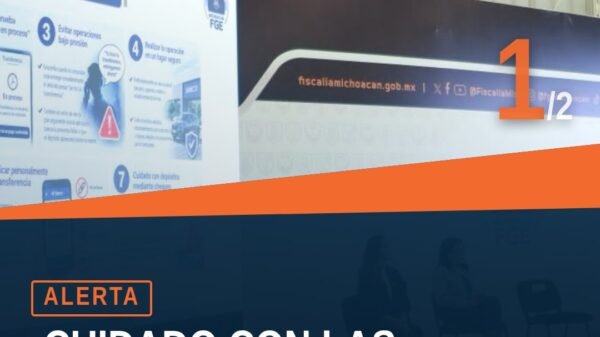 Fiscalía General del Estado de Michoacán presenta avances sobre robo de vehículo morelia con enfoque en transferencias falsas