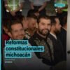 Diputados Conrado Paz y Octavio Ocampo en el Congreso del Estado de Michoacán durante la aprobación de las reformas
