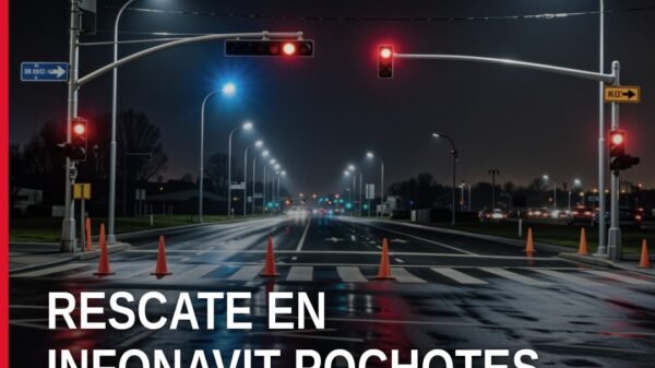 Operativo de rescate en la colonia Infonavit Pochotes de Apatzingán, Michoacán, donde fue liberada una mujer víctima de