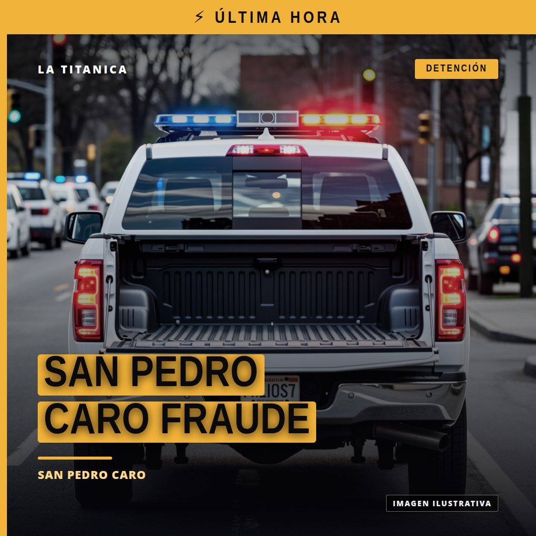 Ilustración simbólica de un fraccionamiento sin construir en San Pedro Caro, con documentos de fraude y sello judicial — san