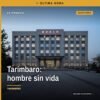 Ilustración simbólica de una silueta humana en un cerro con elementos discretos de tatuajes y ropa gris y negra