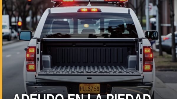 Ilustración sobria de balanza y documento con sellos, representando la vinculación a proceso por adeudo pensión alimentaria