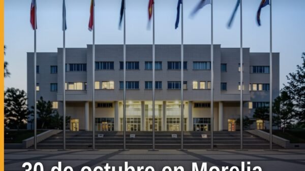 Salón Michoacán del Centro de Convenciones y Exposiciones de Morelia durante la entrega de reconocimientos sentimientos de