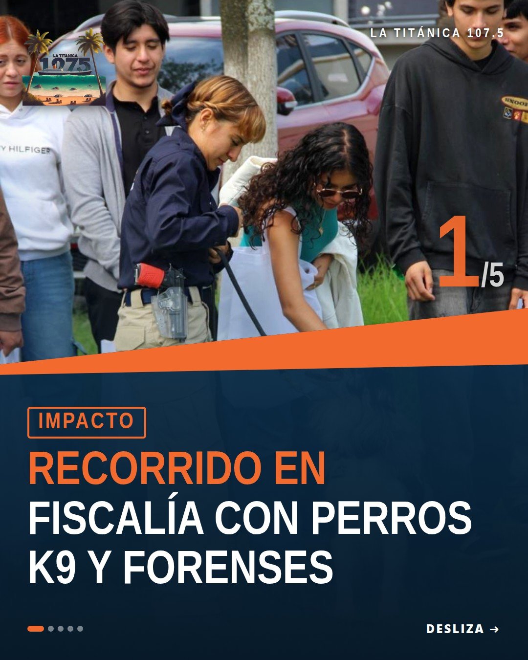 Grupo de 40 estudiantes de la Universidad Vizcaya durante recorrido guiado morelia en instalaciones de la Fiscalía General