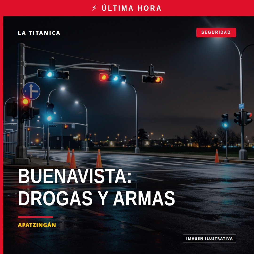 Escena operativa en la calle Miguel Silva, zona urbana de Buenavista, Apatzingán, donde se encontraron 43 envoltorios de