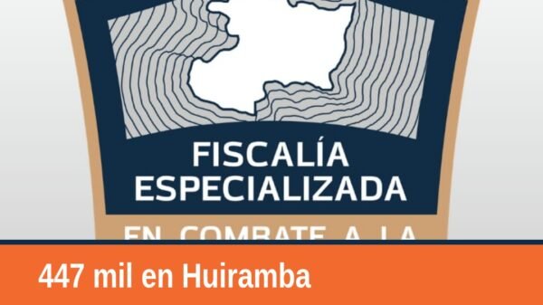 Imagen simbólica de una balanza y monedas con el texto 'reparación daño erario' y 'Huiramba, Michoacán'