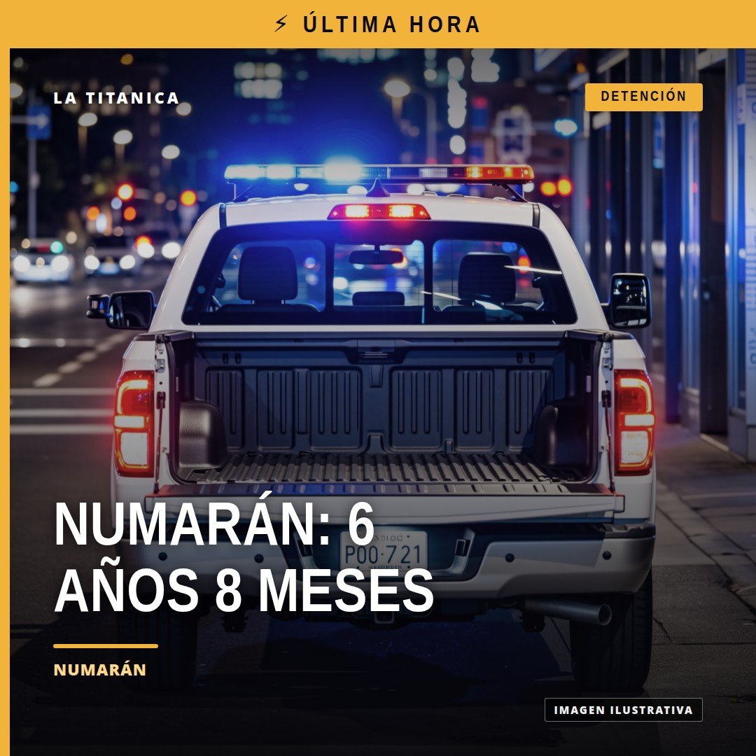 Ilustración simbólica de justicia con fondo que evoca Numarán; representa violación en Numarán y sentencia judicial