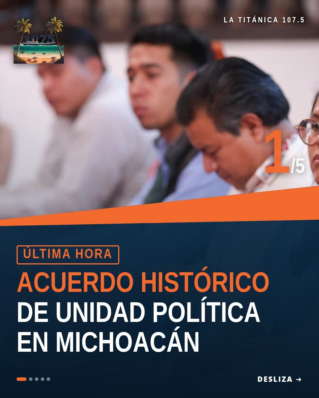 Carlos Torres Piña y representantes de Alianza por la Transformación en reunión en Morelia para el decálogo por michoacán