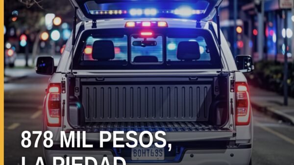 Fachada de una casa de cambio en la colonia Centro de La Piedad, Michoacán, relacionada con el fraude casa de cambio la