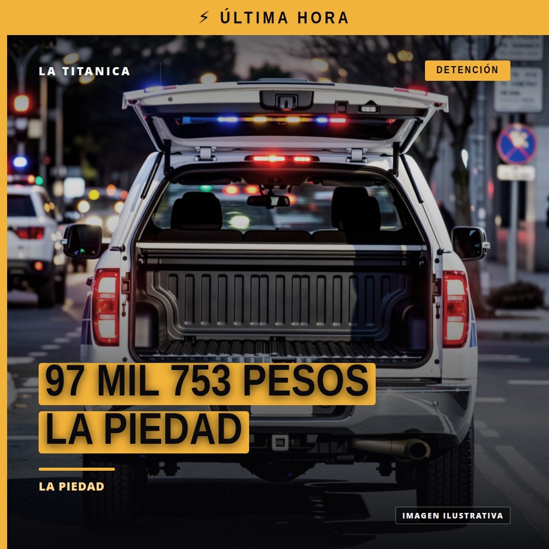 Imagen institucional de la Fiscalía General del Estado de Michoacán relacionada con el caso de 97 mil 753 pesos la piedad en