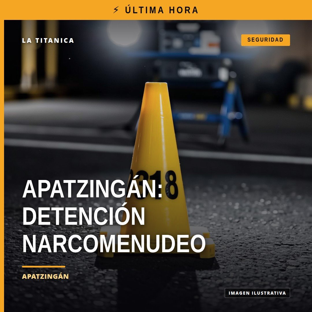 Imagen ilustrativa de avenida Tepalcatepec en Apatzingán, Michoacán, donde se realizó la detención por narcomenudeo