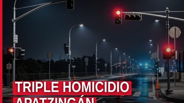 Imagen simbólica de edificio de fiscalía en Apatzingán, Michoacán, relacionada con el triple homicidio apatzingán