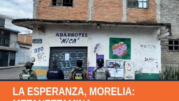 Imagen ilustrativa de un inmueble en la colonia La Esperanza, Morelia, donde se aseguró metanfetamina el 24 de octubre de