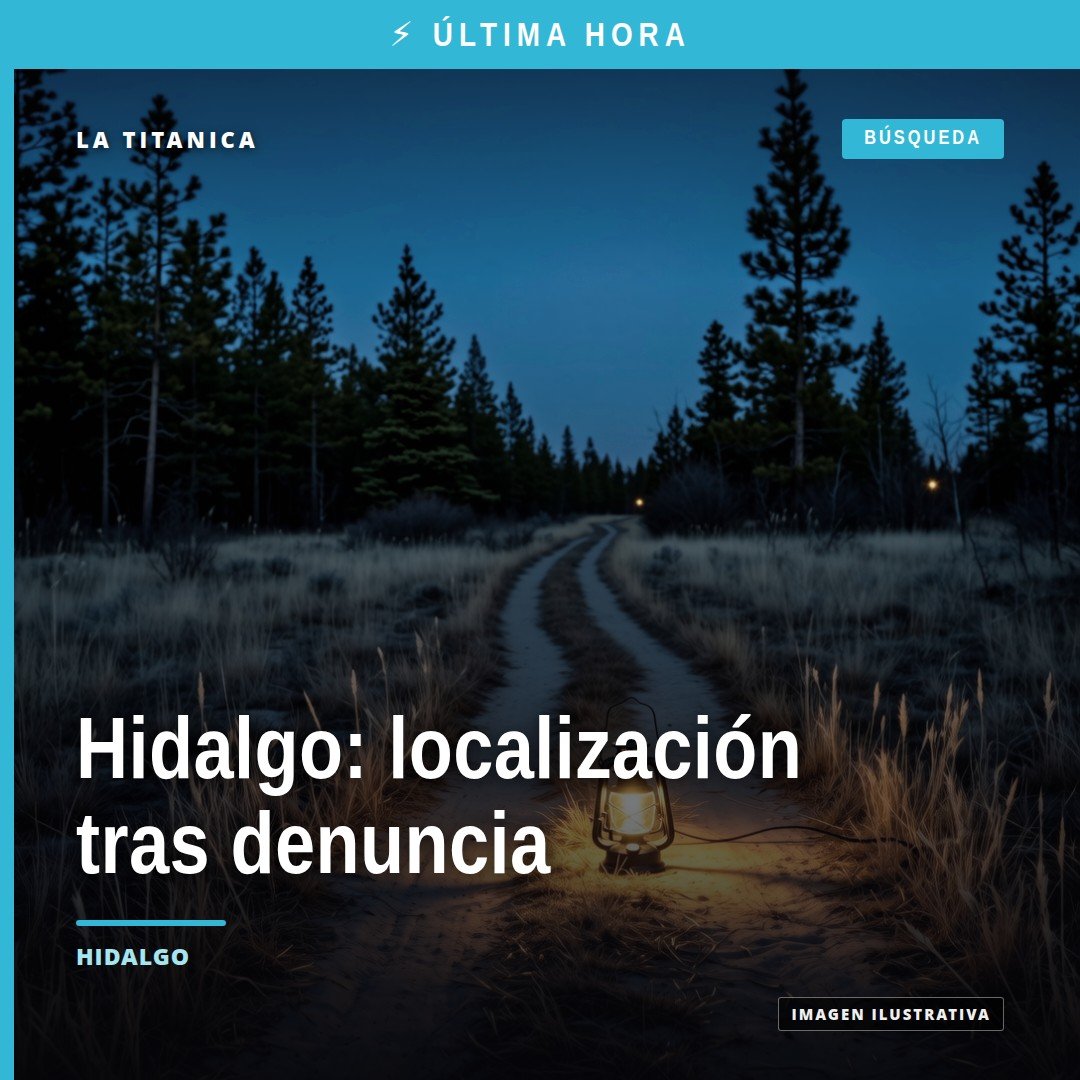 Fiscalía Regional de Zitácuaro confirma localización de Jesús C. en el municipio de Hidalgo, caso de desaparición en hidalgo