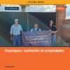 Fiscalía Michoacán y CMASC gestionan restitución de propiedades en huaniqueo: cuatro inmuebles y 50 cabezas de ganado