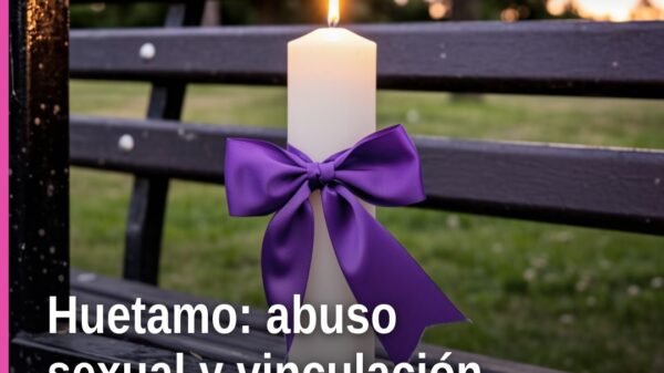 Ilustración simbólica de justicia en Michoacán con enfoque en Huetamo y el tema abuso sexual huetamo